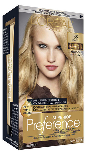 L'OREAL PREFERENCE LT GLD BLONDE #38 - Queensborough Community Pharmacy