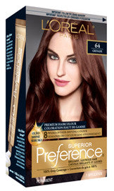 L'OREAL PREFERENCE DARK AUBURN #64 - Queensborough Community Pharmacy