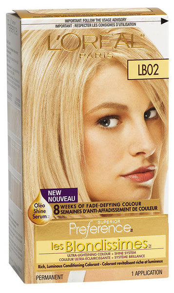 L'OREAL PREFERENCE ULTRA LT NAT BLONDE LB02 - Queensborough Community Pharmacy