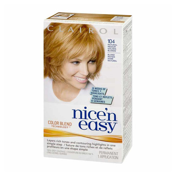 NICE'N EASY NAT MED GOLD BLONDE #104 - Queensborough Community Pharmacy