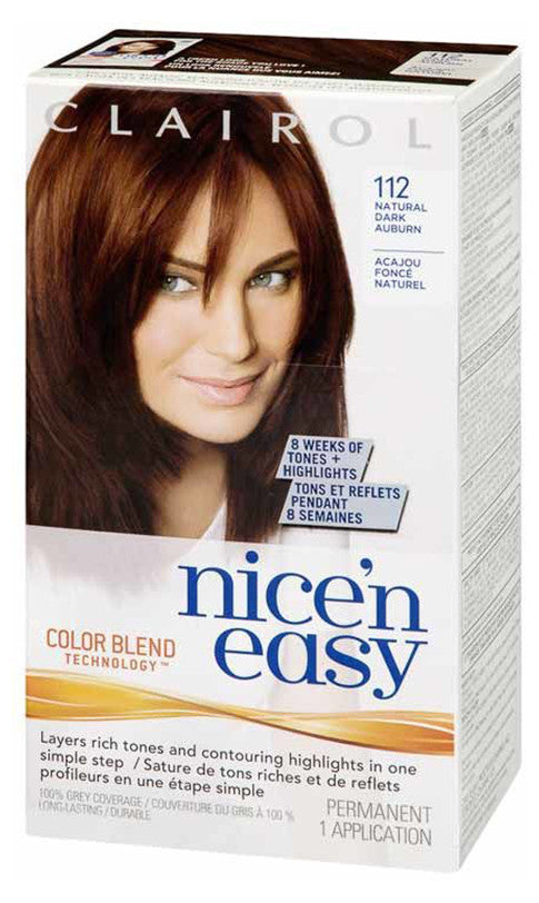 NICE'N EASY NAT DARK AUBURN #112 - Queensborough Community Pharmacy