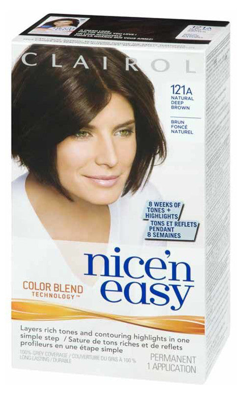 NICE'N EASY NAT DEEP BROWN #121A - Queensborough Community Pharmacy