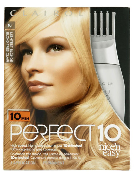 NICE'N EASY PERFCT10 LGHTST BLND #10 - Queensborough Community Pharmacy