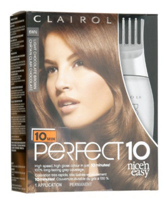 NICE'N EASY PERFCT10 LIGHT CHOC BROWN #6WN - Queensborough Community Pharmacy