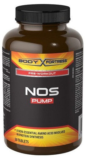 BODY FORTRESS NOSE PUMP 1000MG L-ARGININE 50'S - Queensborough Community Pharmacy