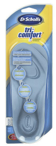SCHOLL TRI-COMFORT INSERTS WMN 1PR - Queensborough Community Pharmacy