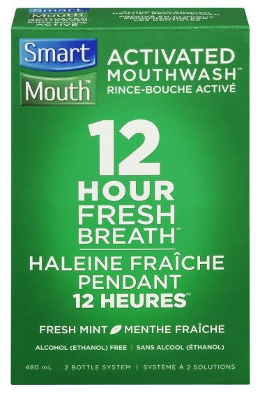 SMART MOUTH ACTIVATED MOUTHWASH 2X240ML - Queensborough Community Pharmacy