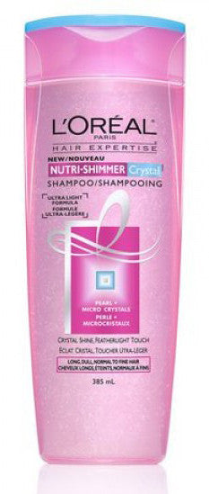 L'OREAL NUT-SHIMR CRYST SHAMP SHAMPOO 385ML 385ML - Queensborough Community Pharmacy