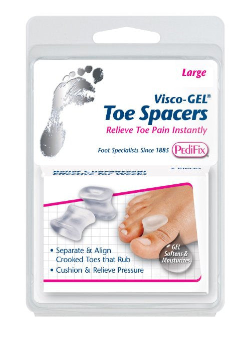 TOE SPREADER VISCO GEL PEDIFIX P28 2/PK - Queensborough Community Pharmacy