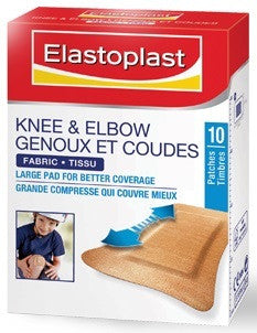 ELASTOPLAST FAB ELBOW & KNEE 10'S - Queensborough Community Pharmacy