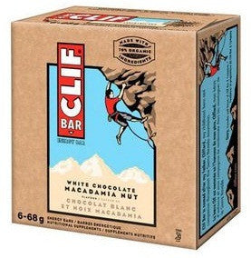 CLIF BAR WHT CHC MACADAMIA NUT CLIFBAR WHITE CHOC MACADAMIA 6/68G 6/68 - Queensborough Community Pharmacy