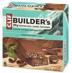 CLIF BUILDER BAR CHOC MINT 6/68G - Queensborough Community Pharmacy