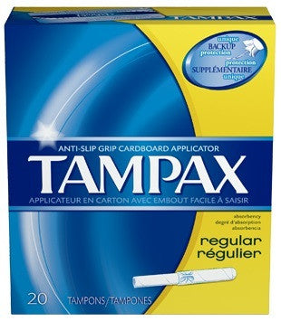 TAMPAX REGULAR UNSC 20'S - Queensborough Community Pharmacy