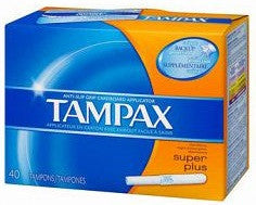 TAMPAX FLUSHABLE SUPER PLUS 40'S - Queensborough Community Pharmacy