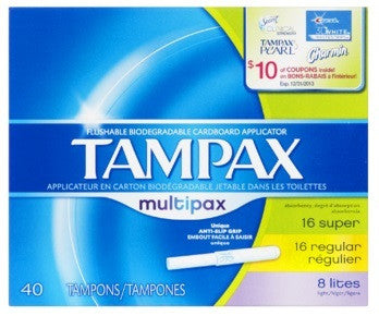 TAMPAX MULTIPAK 40'S - Queensborough Community Pharmacy