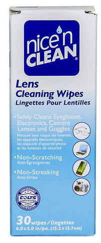 NICE'N CLEAN LENS WIPES 30'S | Queensborough Community Pharmacy