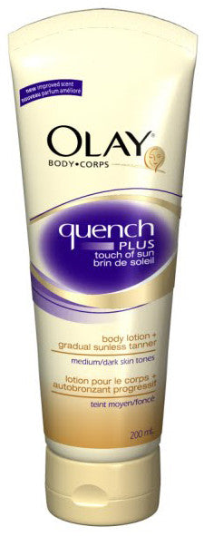 QUENCH PLUS TOUCH OF SUN BODY LOTION - LIGHT/MEDIUM 200ML - Queensborough Community Pharmacy