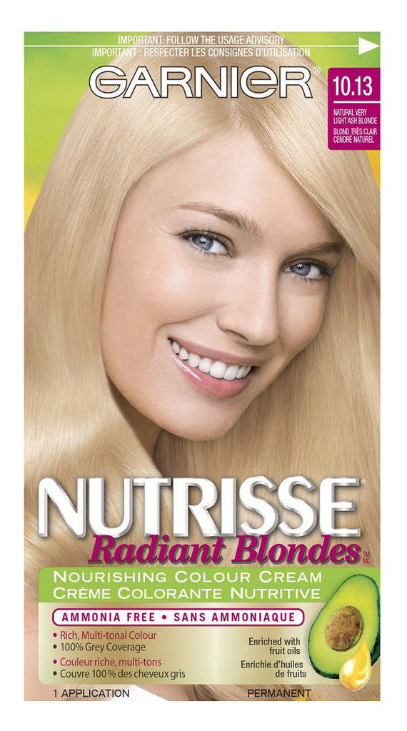 GARNIER NUTRISSE RADIANCE NATURAL VERY LIGHT ASH BLND #1013 - Queensborough Community Pharmacy
