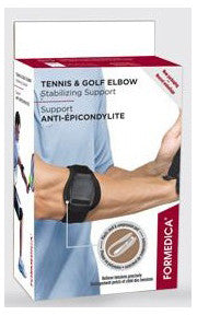 TENNIS ELBOW S/M BLACK (FOR) 1'S - Queensborough Community Pharmacy