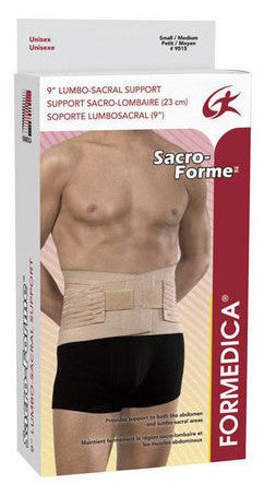 Sacro-Forme Belt, 1 unit, Small-Medium, Black – Formedica : Orthopedics