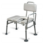 AMG AQUASENSE PADDED BATHTUB TRANSFER BENCH WITH COMMODE OPENING 1'S - Queensborough Community Pharmacy