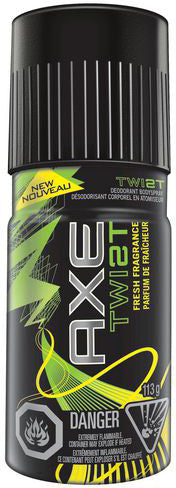 AXE TWIST BODY SPRAY 113G - Queensborough Community Pharmacy