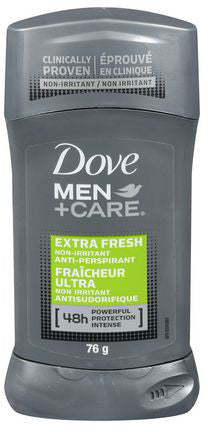 DOVE MEN+CARE AP EXTRA FRESH 76G - Queensborough Community Pharmacy