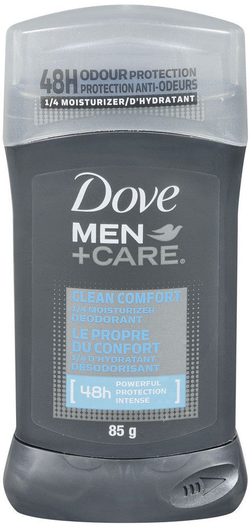 DOVE MEN+CARE DEO CLEAN COMFORT 85G - Queensborough Community Pharmacy