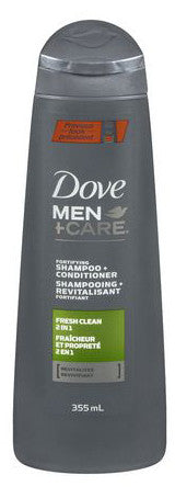 DOVE MEN 2IN1 DEEP CLEAN 355ML - Queensborough Community Pharmacy