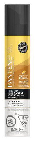 PANTENE FINE HR T/ACT VOL MOUSSE 187G - Queensborough Community Pharmacy