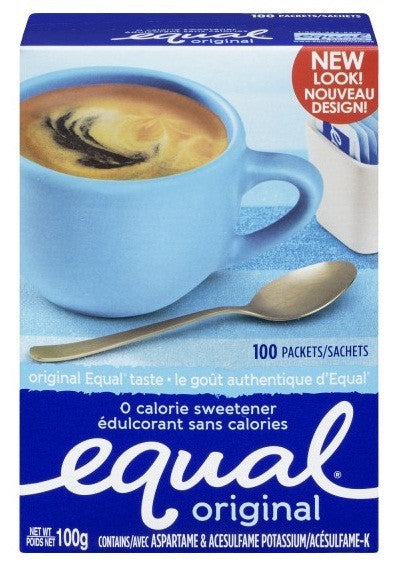 EQUAL SWEETENER PACKETS 100'S - Queensborough Community Pharmacy