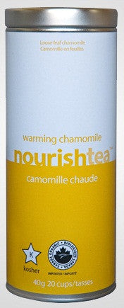 NOURISHTEA WARMING CHAMOMILE 40G - Queensborough Community Pharmacy