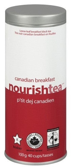 NOURISHTEA CANADIAN BREAKFAST 100G - Queensborough Community Pharmacy