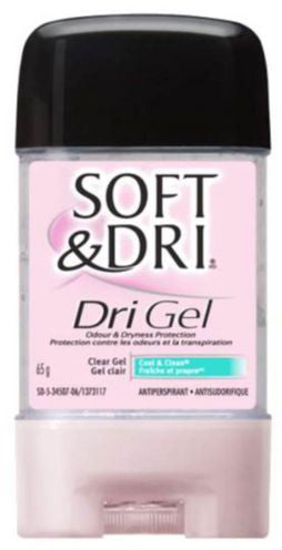 SOFT & DRI CLEAR GEL A/P COOL & CLEAN 65G - Queensborough Community Pharmacy