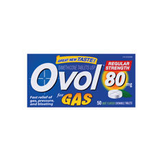 OVOL REGULAR STR TABS 80MG 50'S - Queensborough Community Pharmacy