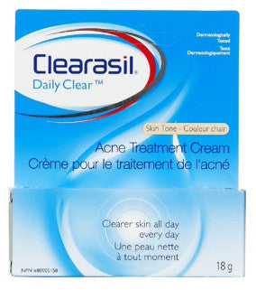 CLEARASIL ACNE CRM SKIN TONE 18G - Queensborough Community Pharmacy