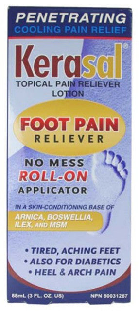 KERASAL FOOT PAIN RELIEVER 88ML - Queensborough Community Pharmacy