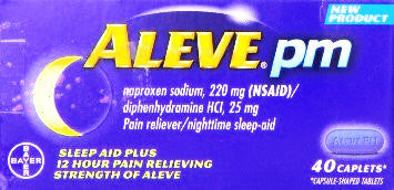 ALEVE PM NIGHTTIME CAPLET 40'S - Queensborough Community Pharmacy