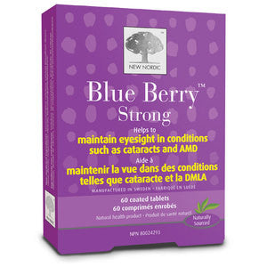 NEW NORDIC BLUEBERRY EYE BRGHT TB 60'S - Queensborough Community Pharmacy - 1