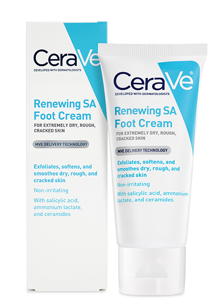CERAVE RENEWING SA FOOT CREAM 85G - Queensborough Community Pharmacy
