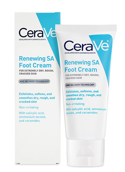 CERAVE RENEWING SA FOOT CREAM 85G - Queensborough Community Pharmacy