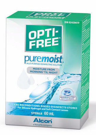 OPTI-FREE PURE MOIST TRAVEL 60ML - Queensborough Community Pharmacy