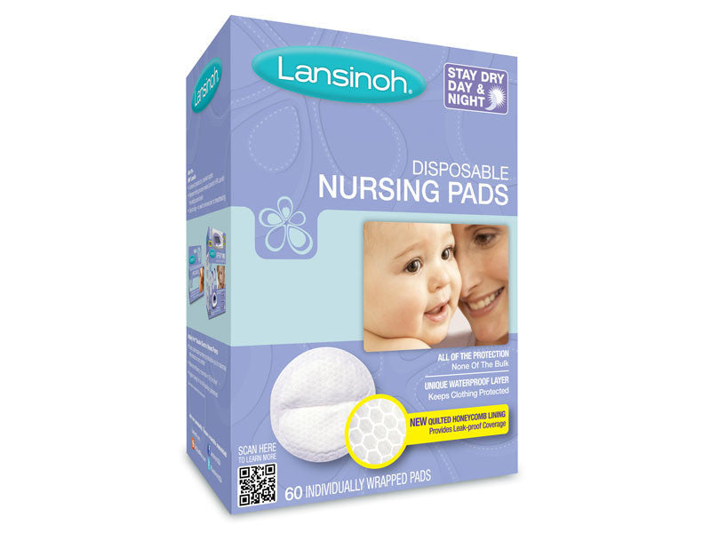 LANSINOH NURSING PAD DISPOSABLE 36'S - Queensborough Community Pharmacy