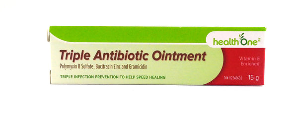 H ONE ANTIBIOTIC OINTMENT TRIPLE 15G - Queensborough Community Pharmacy