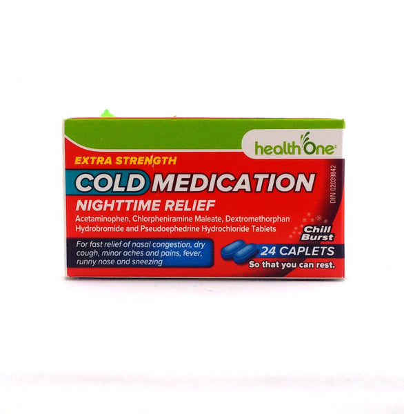 H ONE COLD MEDIC NIGHT CHILL 24'S - Queensborough Community Pharmacy