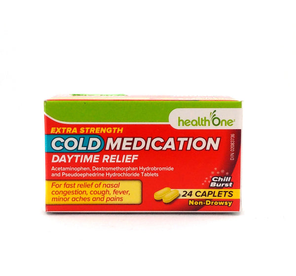 H ONE DAY COLD MEDIC EXTRA STRENGTHCHILL 24'S - Queensborough Community Pharmacy