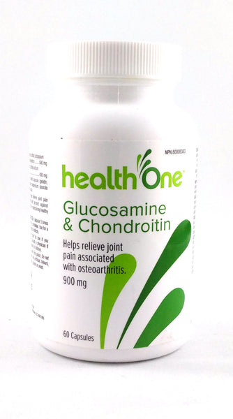 H ONE GLUCOSAMINE CHONDROITIN 900MGCAP 60'S - Queensborough Community Pharmacy