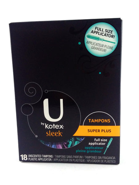 U BY KOTEX TAMONS SUPER PLUS 18 - Queensborough Community Pharmacy