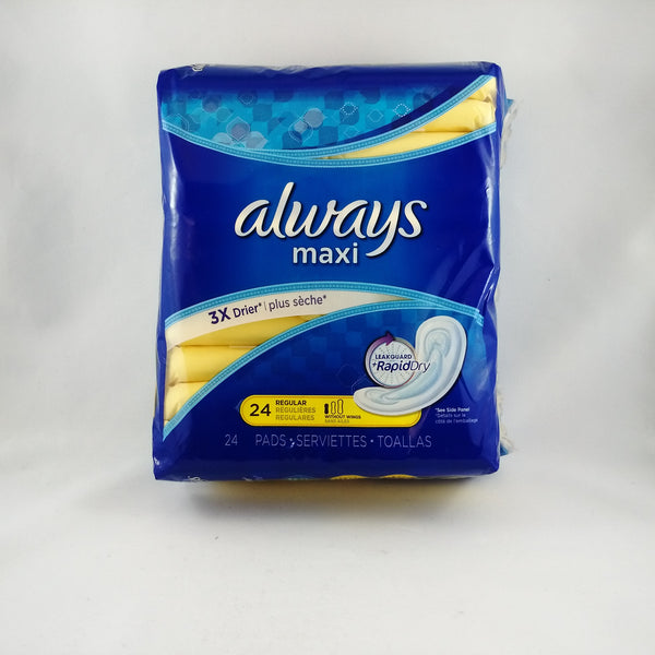 ALWAYS MAXI REGULAR 24 - Queensborough Community Pharmacy