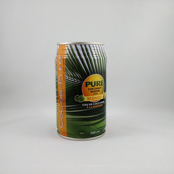 PURE COCONUT WATER WITH MANGO 330ML - Queensborough Community Pharmacy